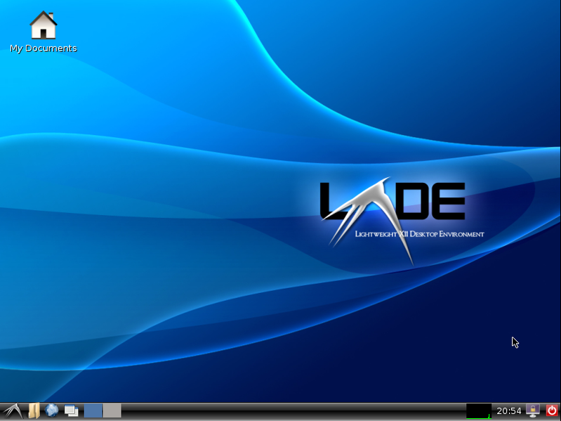 LXDE-Desktopumgebung